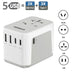 TESSAN Universal Travel Adapter + USB for US EU UK AUS